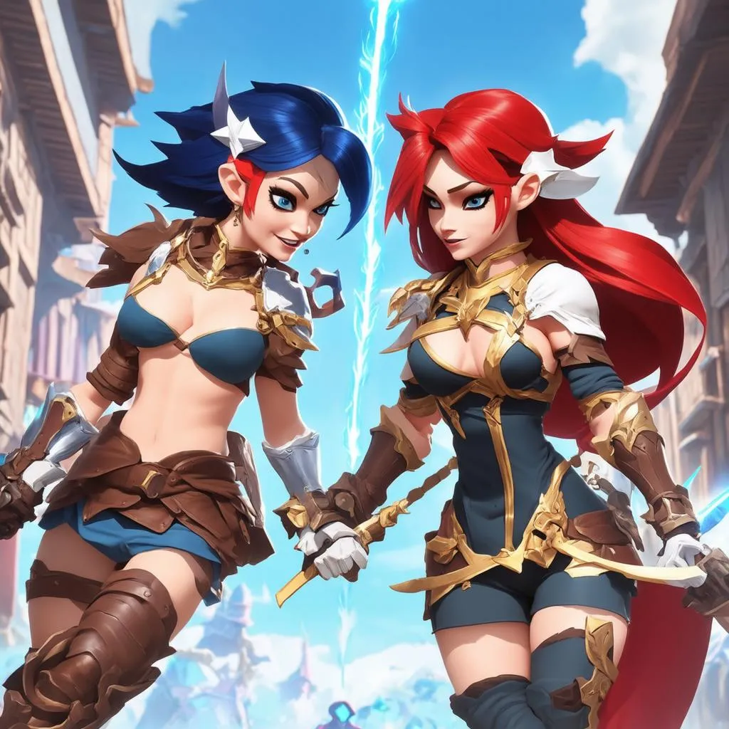 Leona và Miss Fortune kết hợp