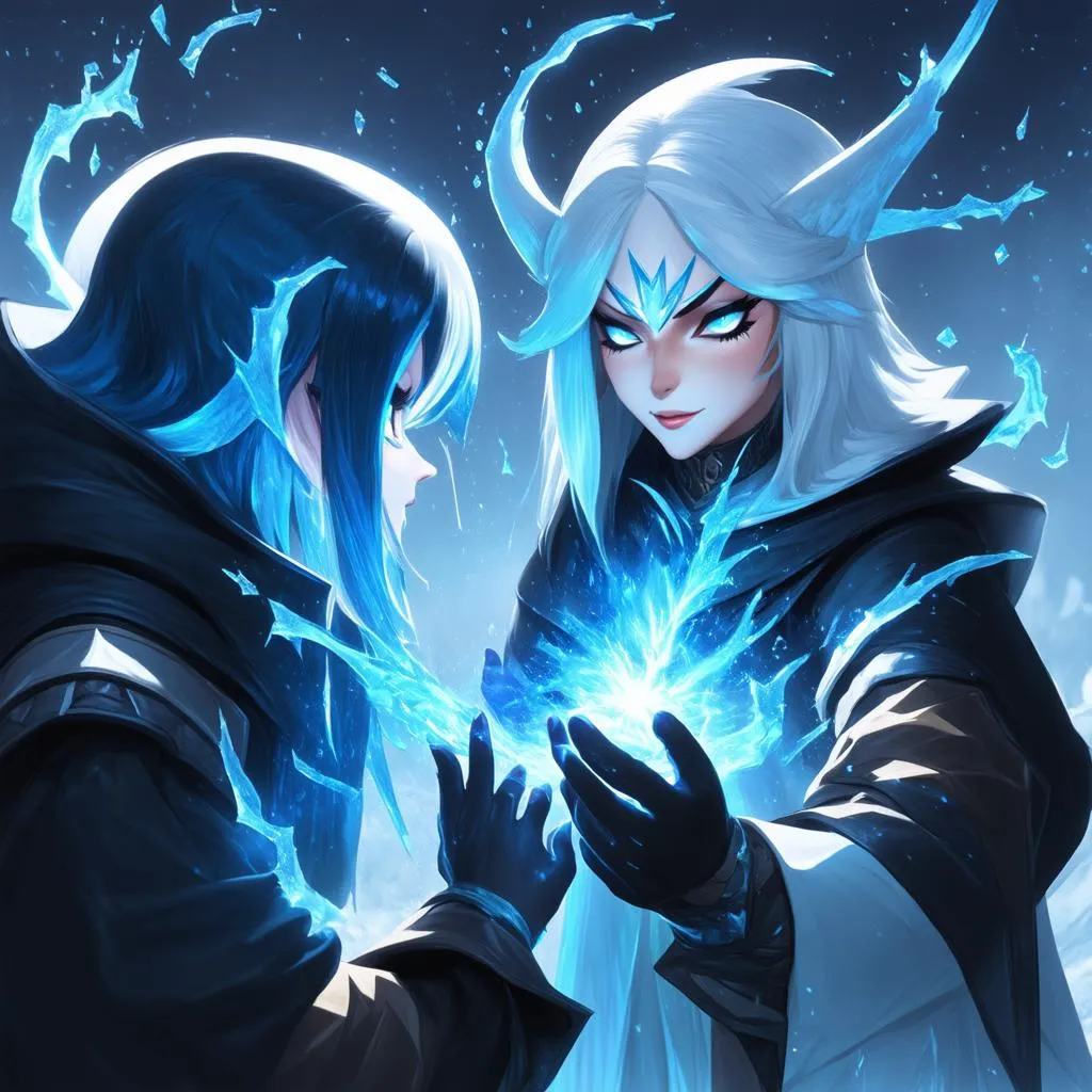 Lissandra bảo vệ đồng đội