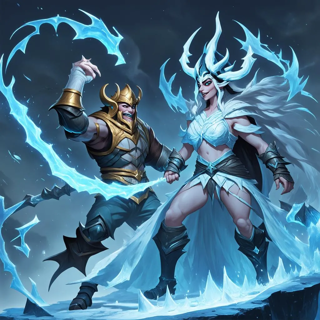 Lissandra khắc chế Tryndamere