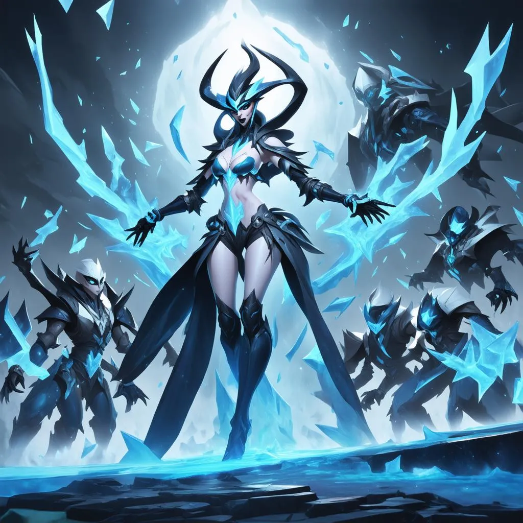 Lissandra kiểm soát giao tranh