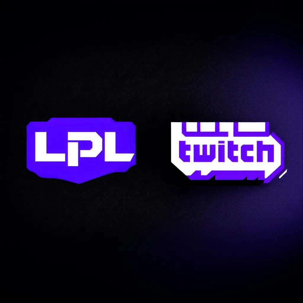 Logo LPL và Twitch