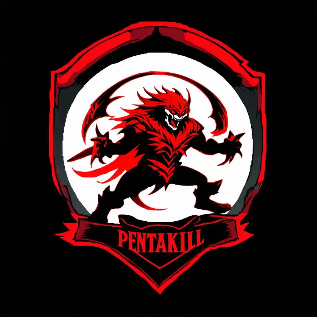 logo pentakill edu vn