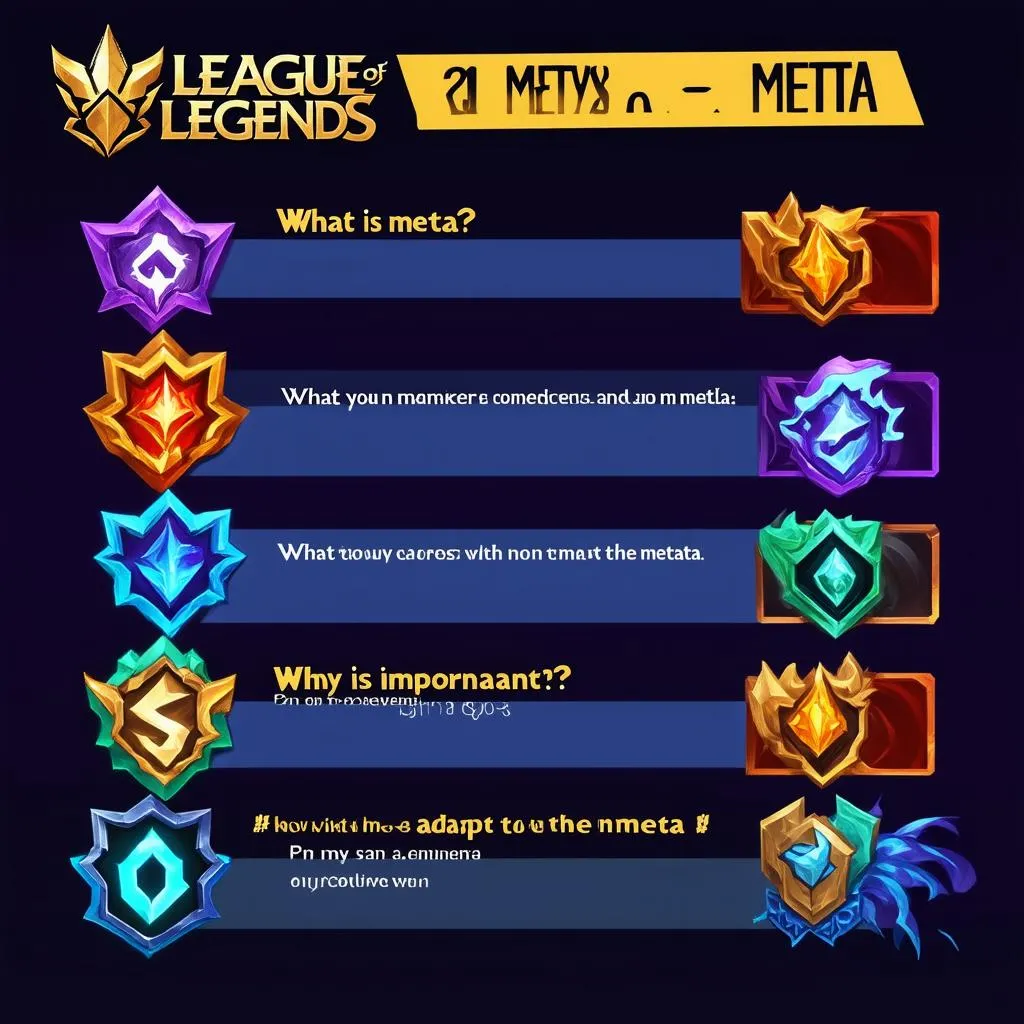 Infographic về LOL Meta