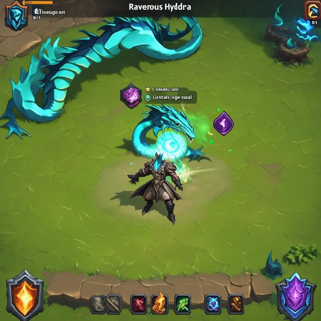 Gameplay của Lol Ravenous Hydra