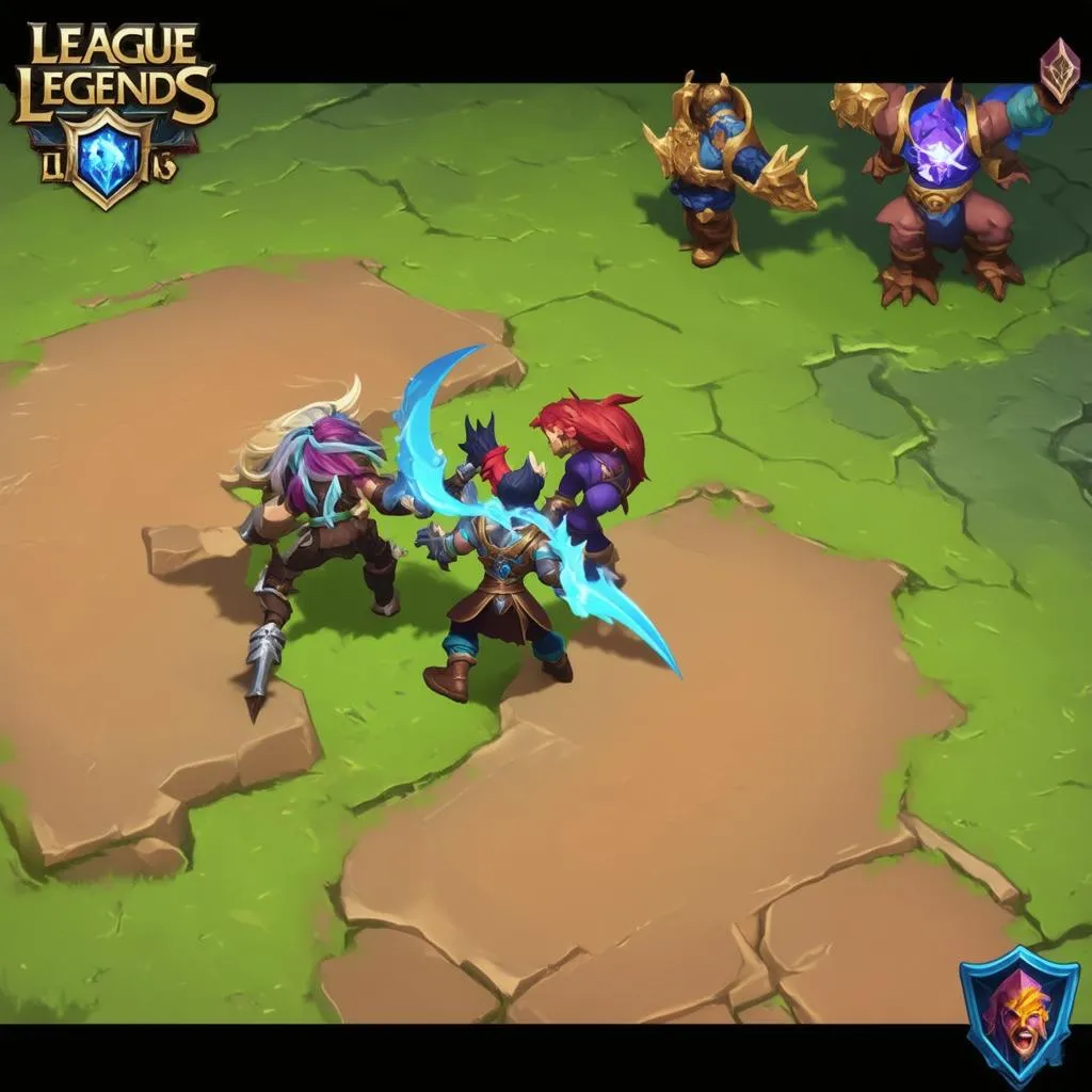 Gameplay of League of Legends