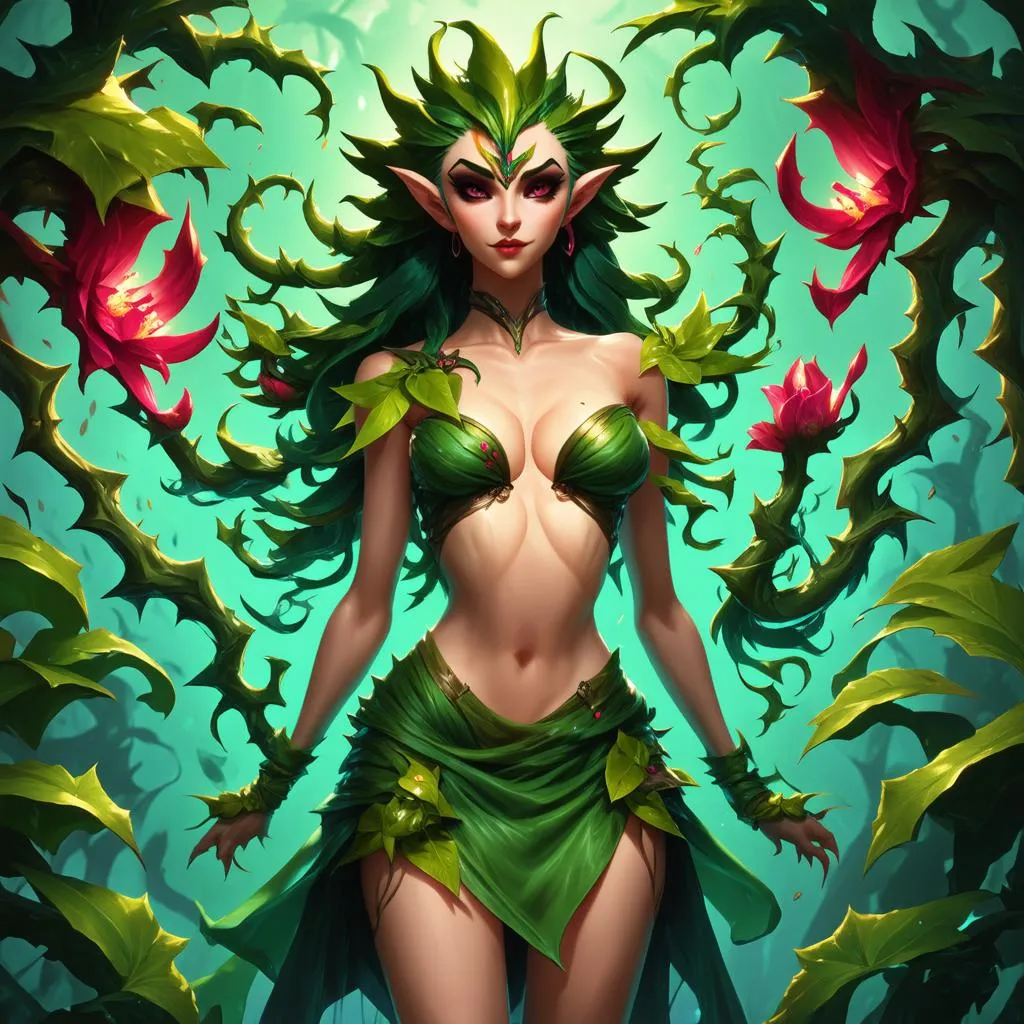 LOL Zyra Splash Art