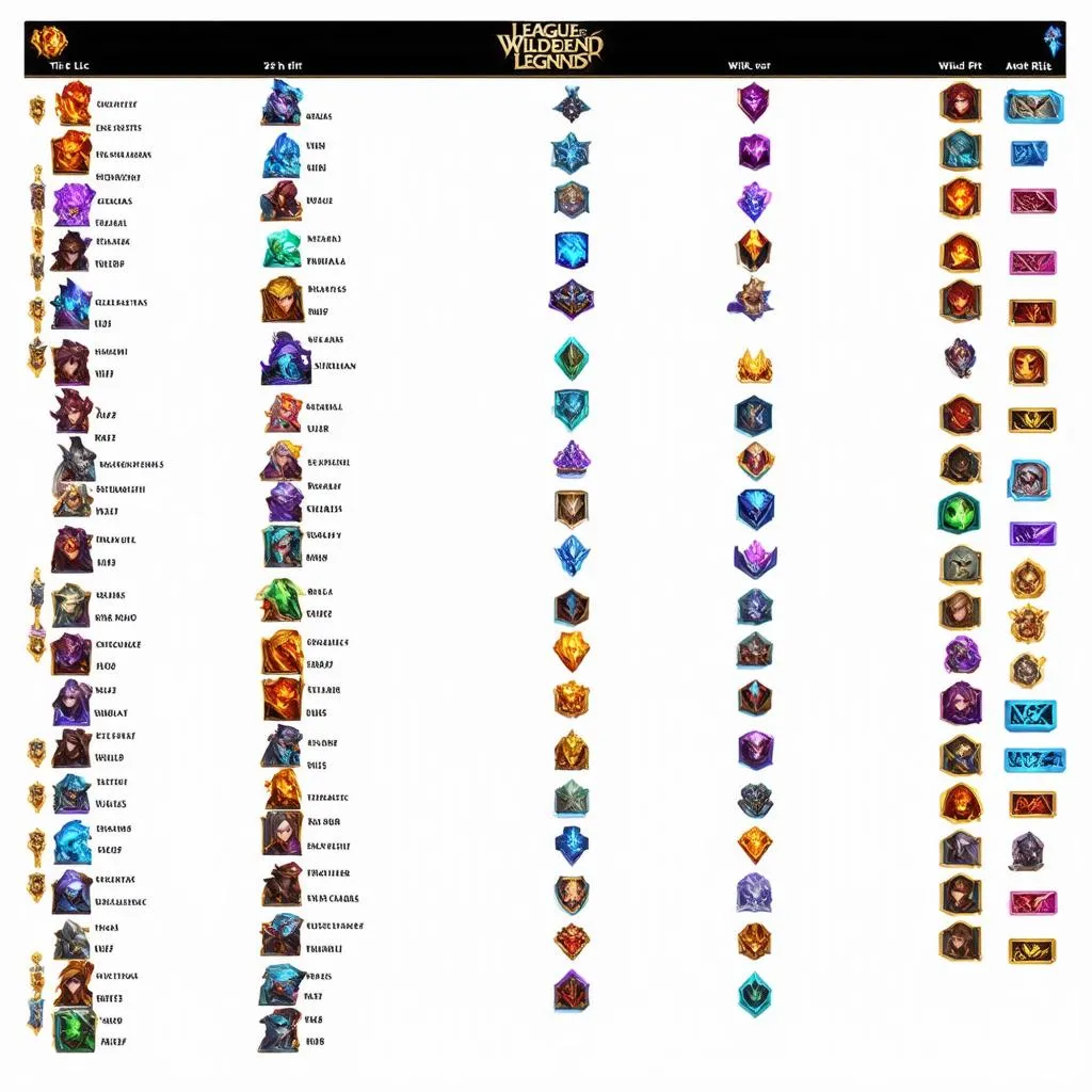 Tier list lor mobalytics