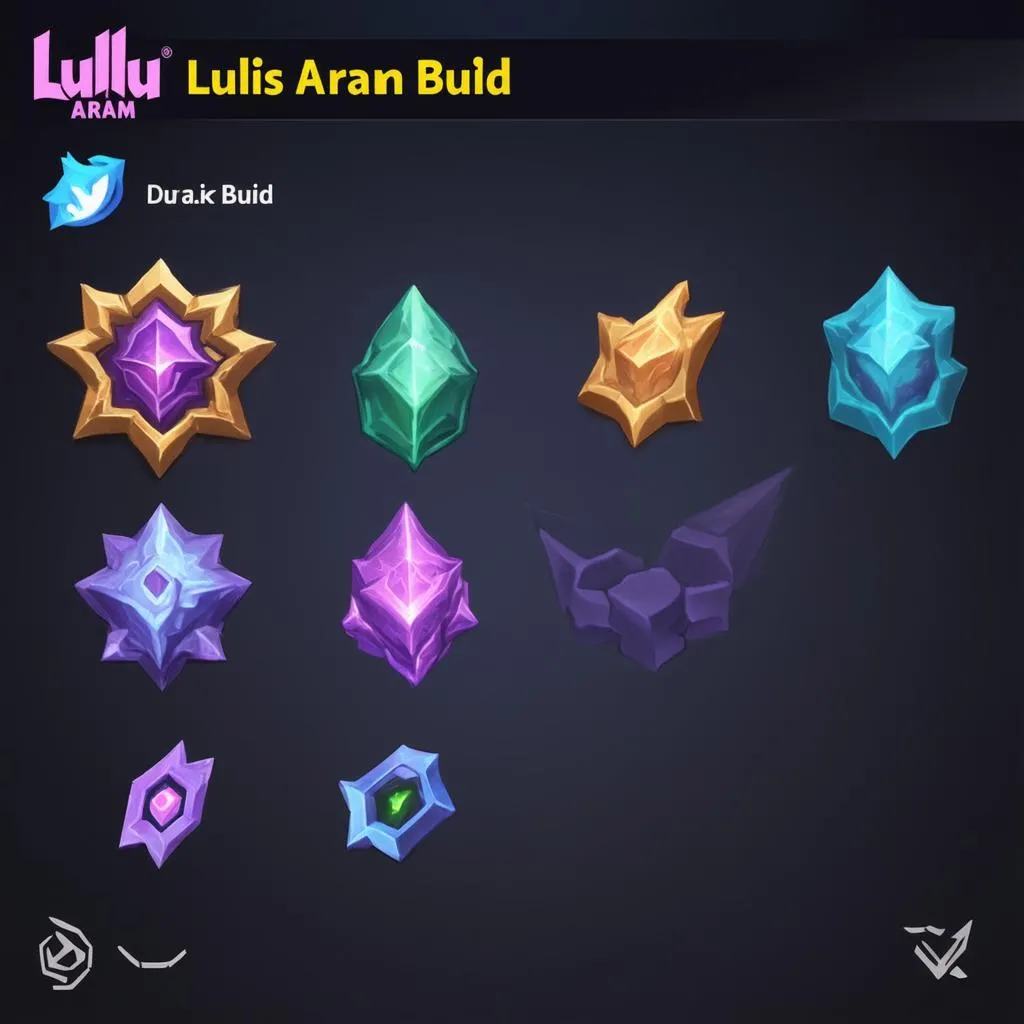 Lulu Aram Build Items