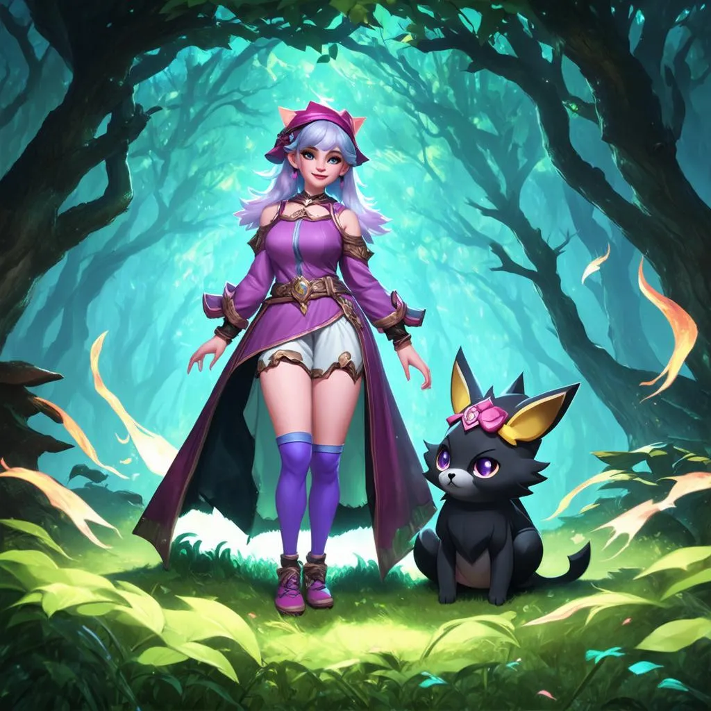 Lulu League Of Legends Trong Rừng