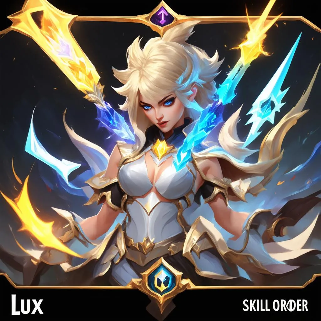 Skill order for Lux OP.GG