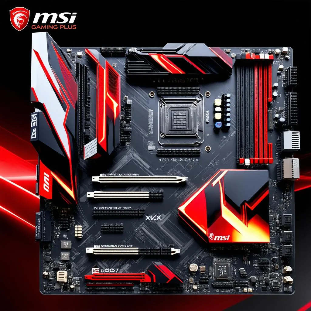 Bo mạch chủ MSI X470 Gaming Plus