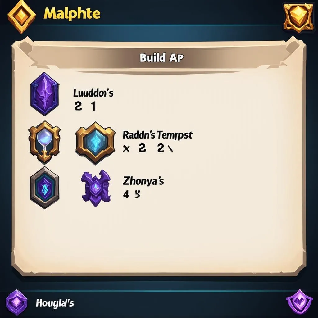 Malphite AP Build