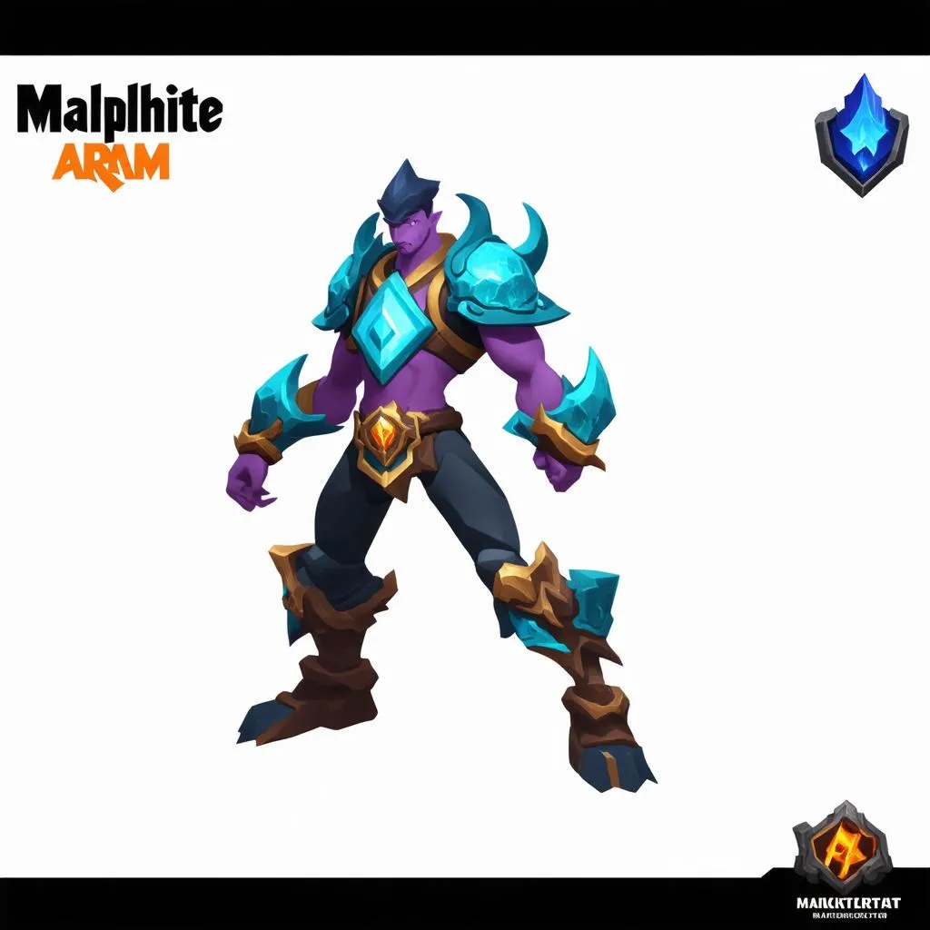 Malphite Aram Trang Bị