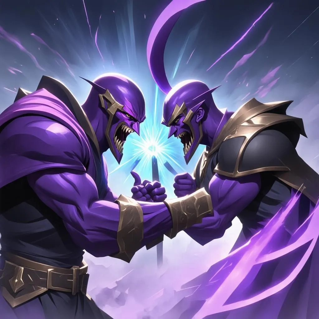 Malzahar vs Kassadin: Cuộc Chiến Vượt Thời Gian Trên Đấu Trường Công Lý