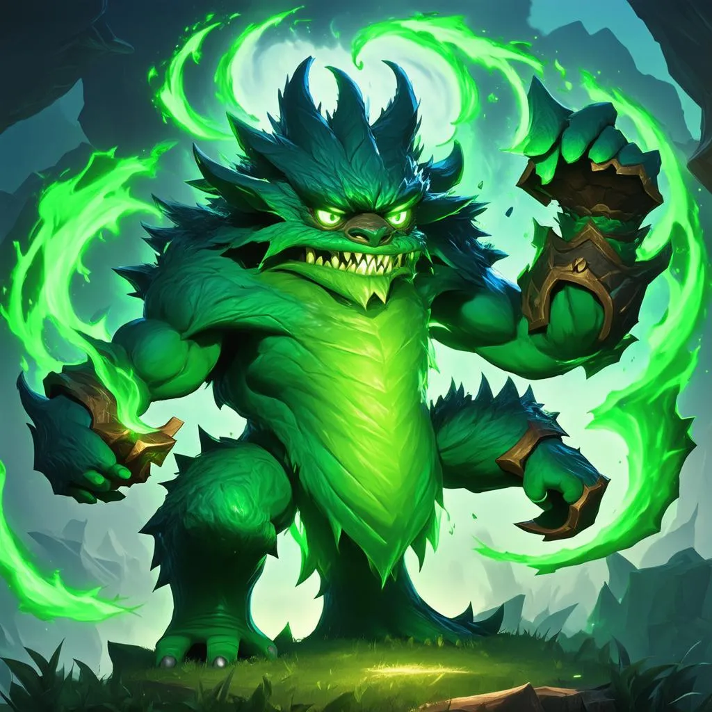 Maokai bảo vệ xạ thủ