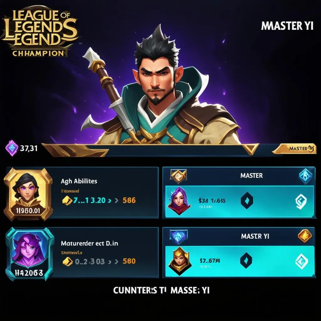 Master Yi Counters