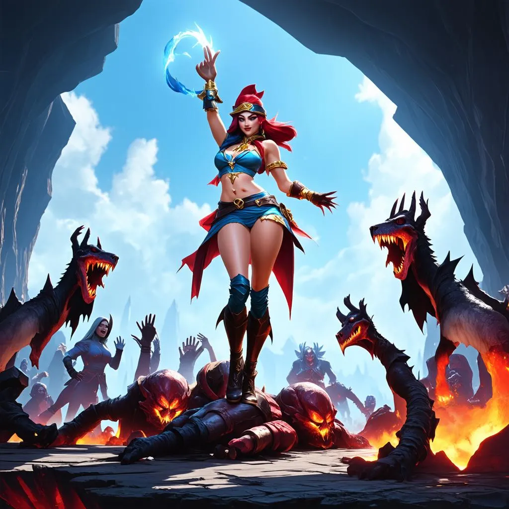 Miss Fortune Aram chiến thắng