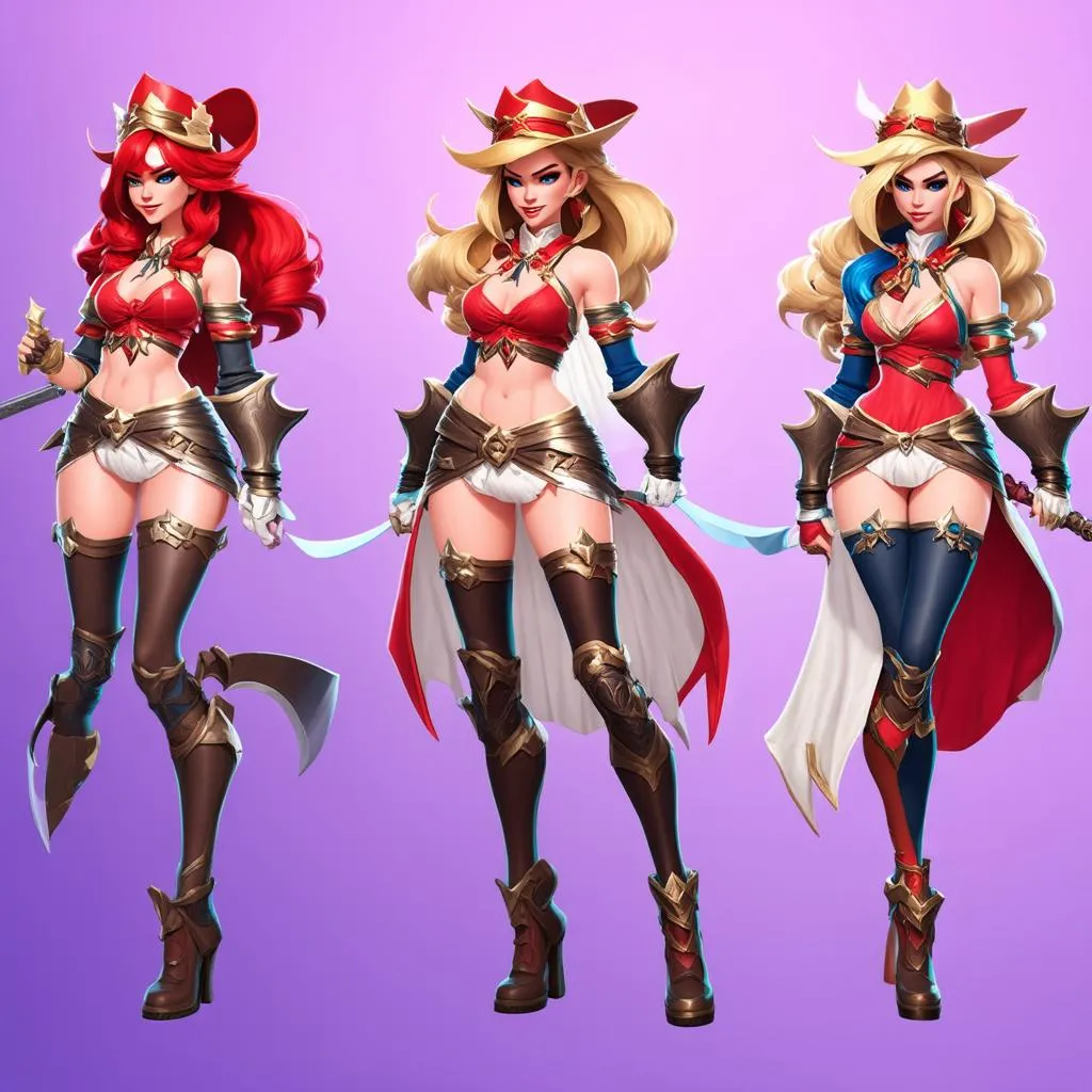 Miss Fortune Biến Hóa Trang Phục