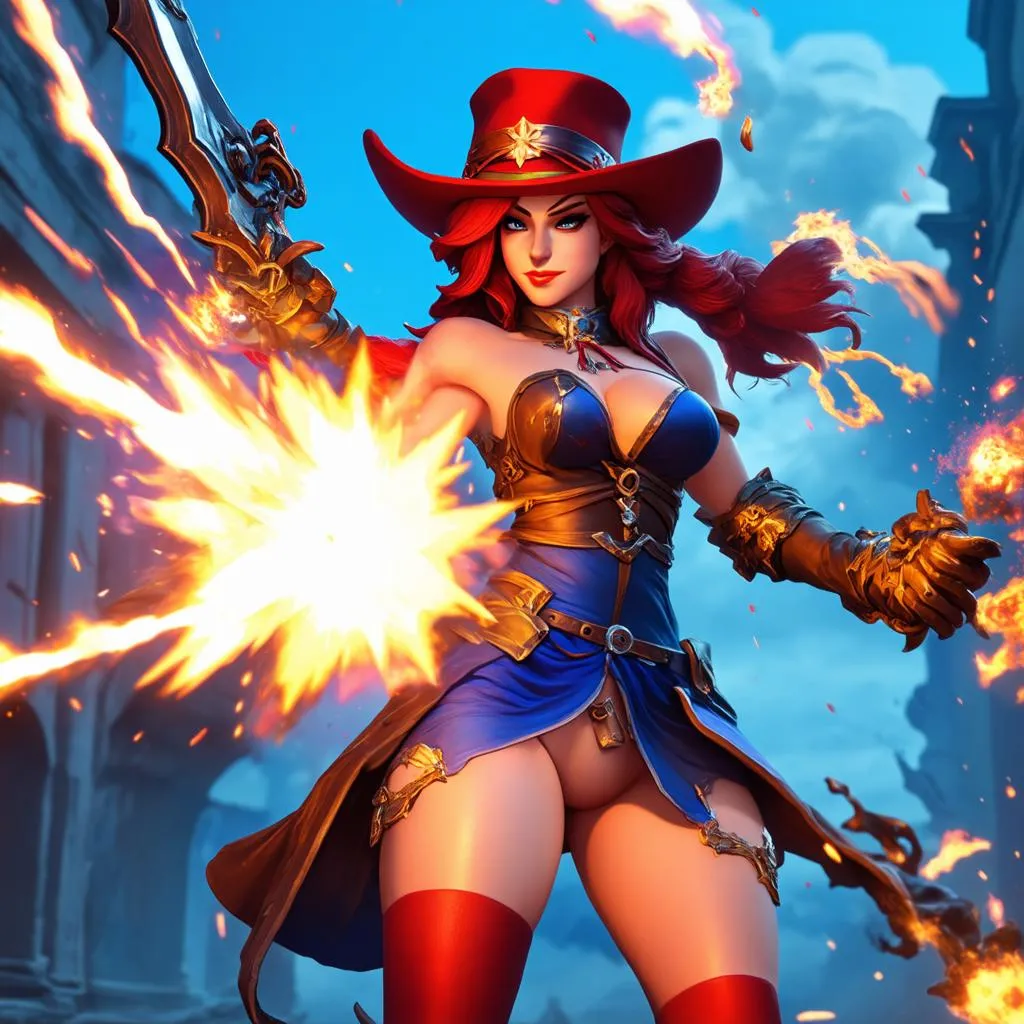 Lên Đồ Miss Fortune: Hóa Thân Nữ Hoàng Đại Dương Trong LMHT