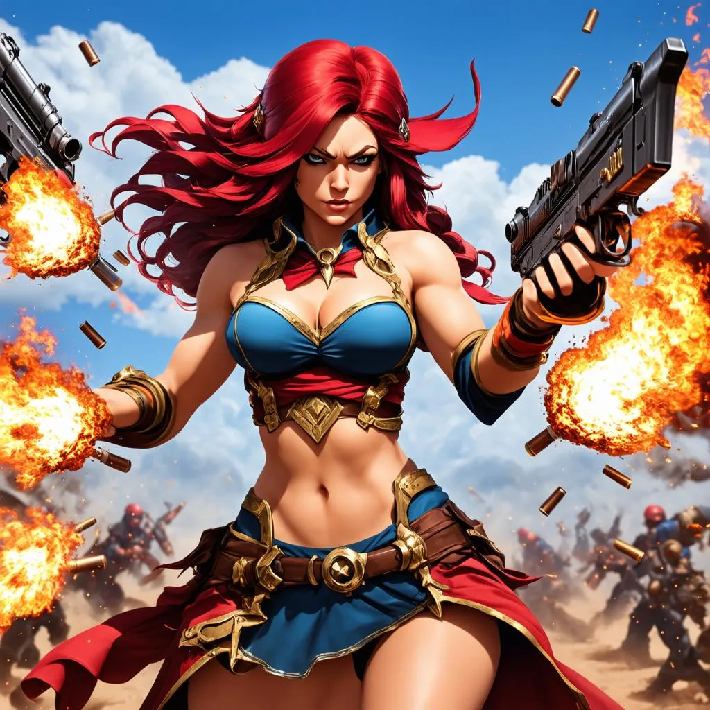 Miss Fortune tỏa sáng trong giao tranh