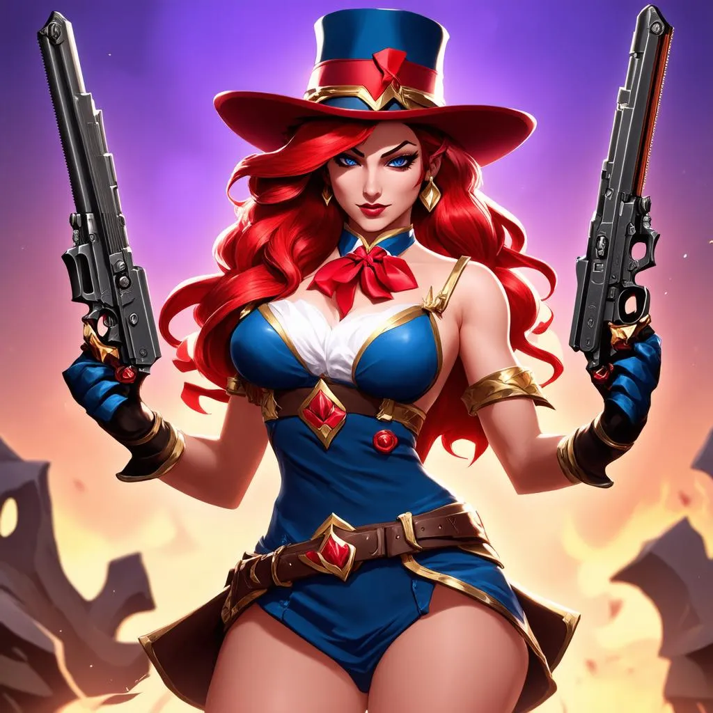 Miss Fortune trong trang phục Huyền Thoại