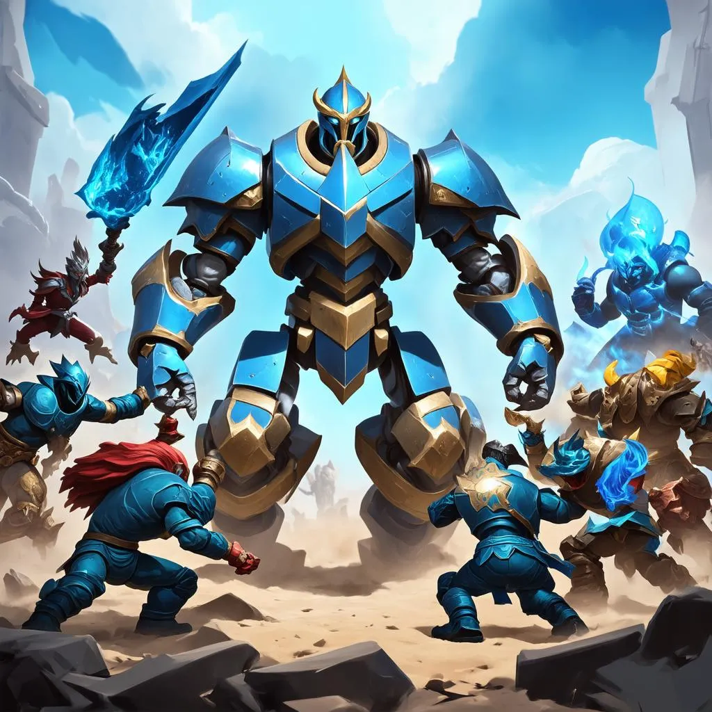 Nhiều tướng đang tấn công Mordekaiser