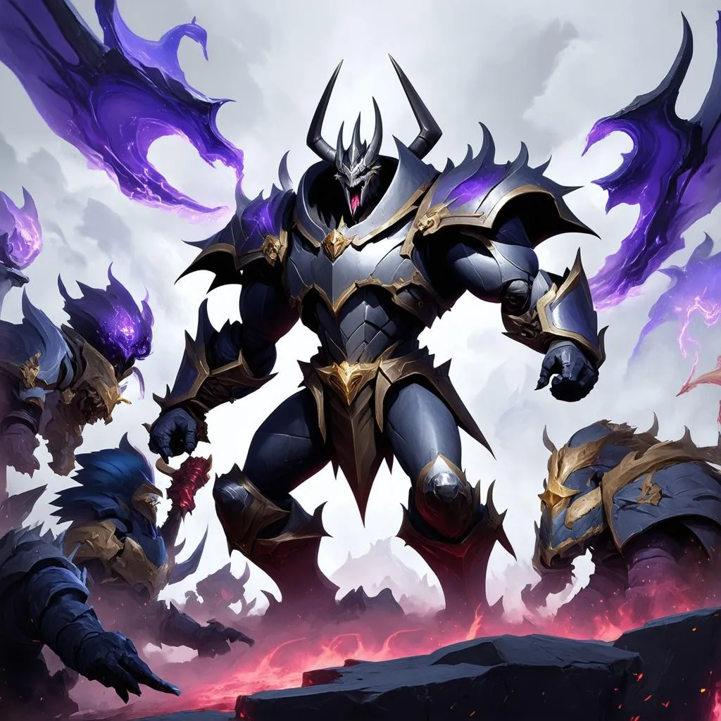 Mordekaiser trong giao tranh