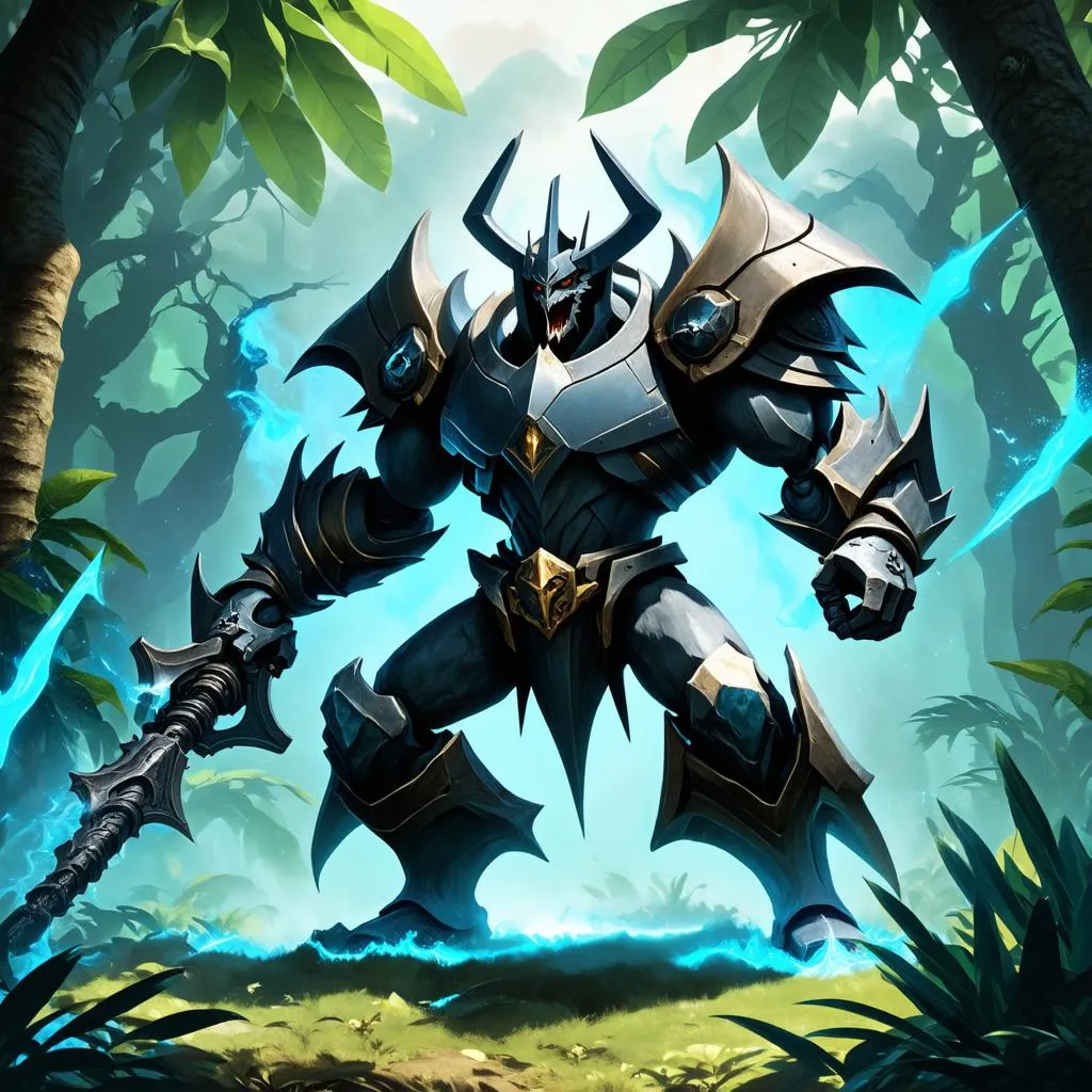 Mordekaiser JG trong rừng