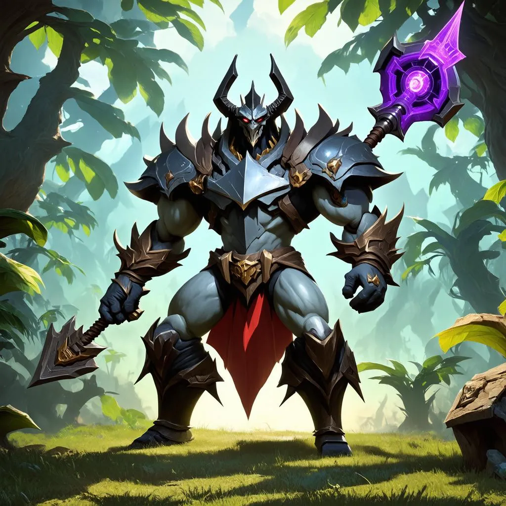 MordeKaiser Rừng: Bảng Ngọc và Cách Chơi Hủy Diệt Summoner’s Rift