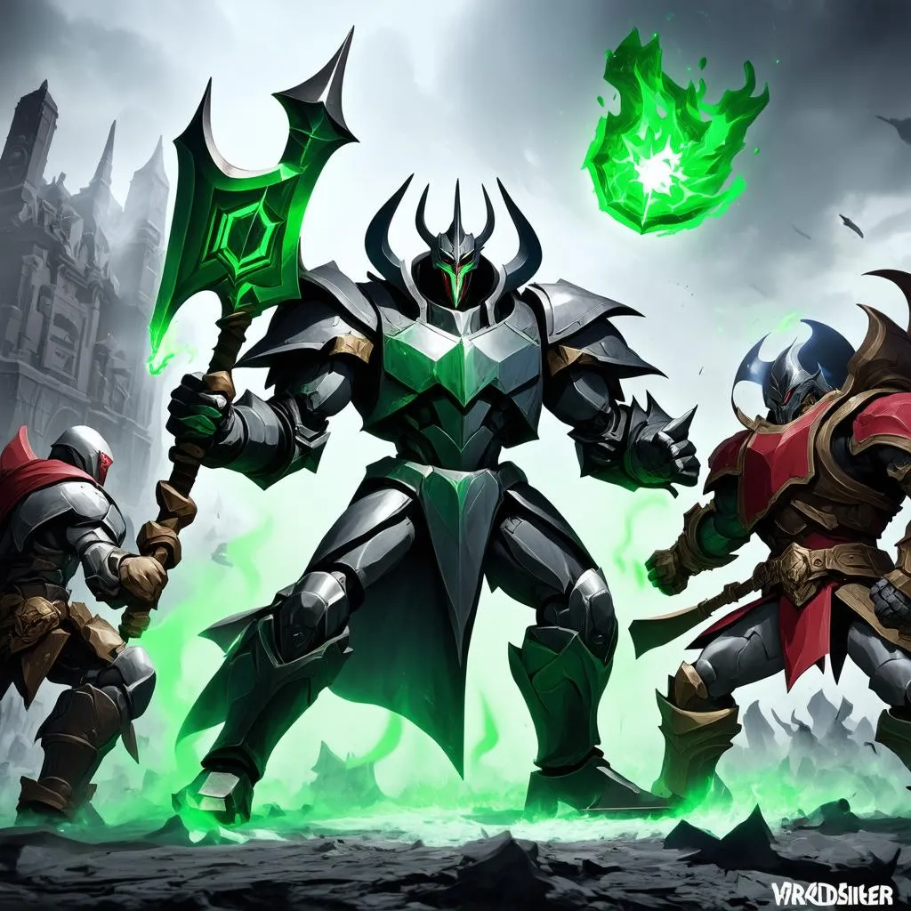 Mordekaiser trong giao tranh