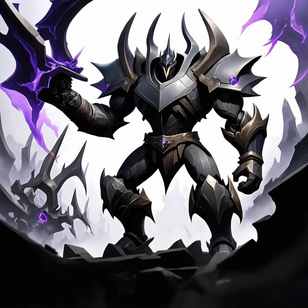 Mordekaiser giao tranh