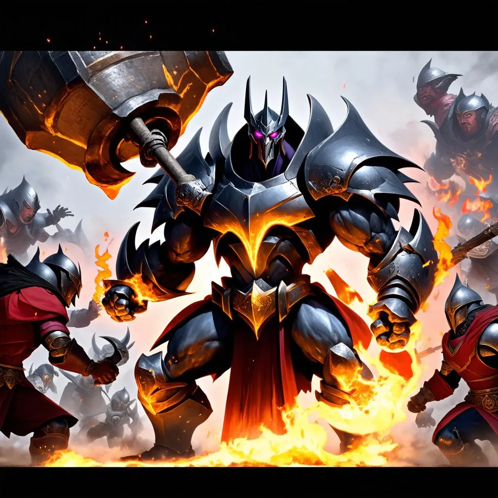 Mordekaiser Trong Giao Tranh