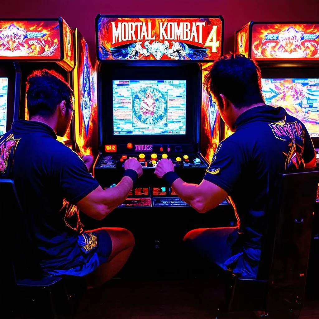 Game đối kháng Mortal Kombat 4 2 người