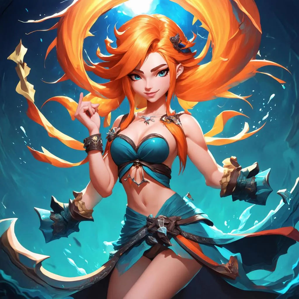 Nami TFT illustration