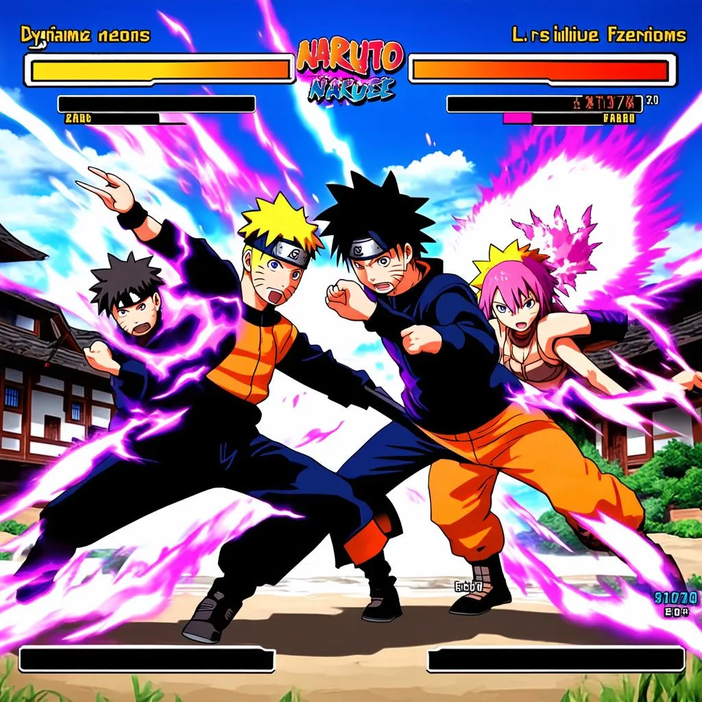 Game Naruto Đại Chiến Vui Game