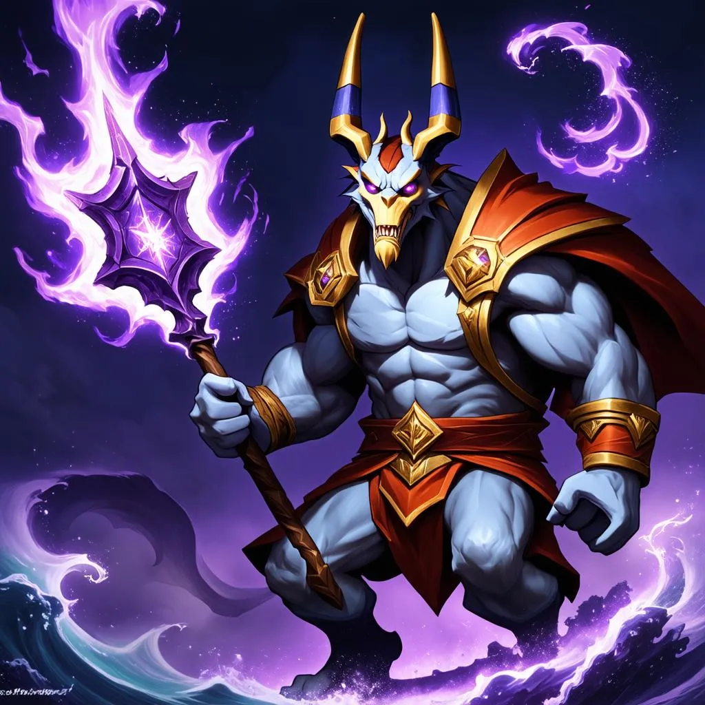 Nasus Full AP Runes: Khi Thần Khuyển Biến Thành Phù Thủy Sa Mạc