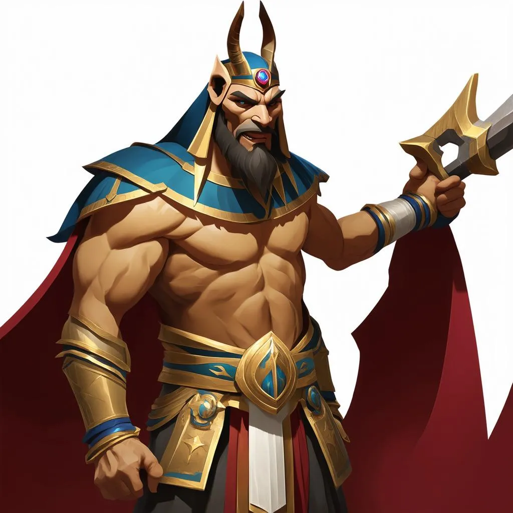 Nasus trong game Liên Minh Huyền Thoại