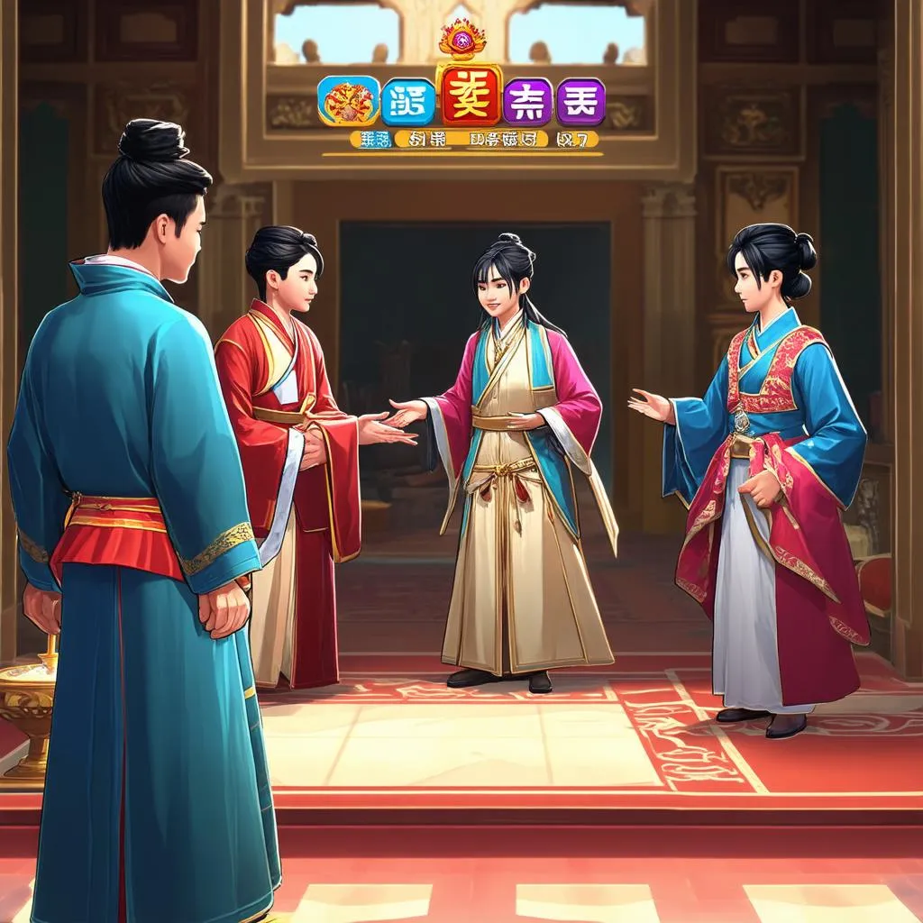 Gameplay Ngôi Sao Hoàng Cung