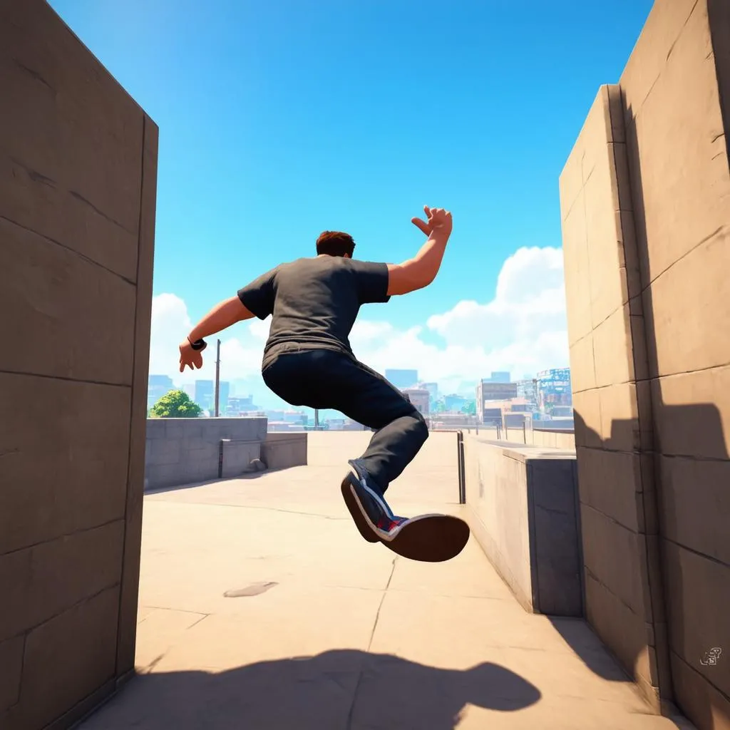 Nhân vật game parkour