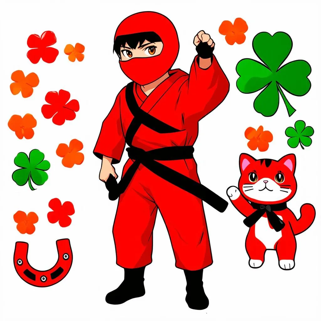 Nhân Vật Ninja School Với Phong Thủy