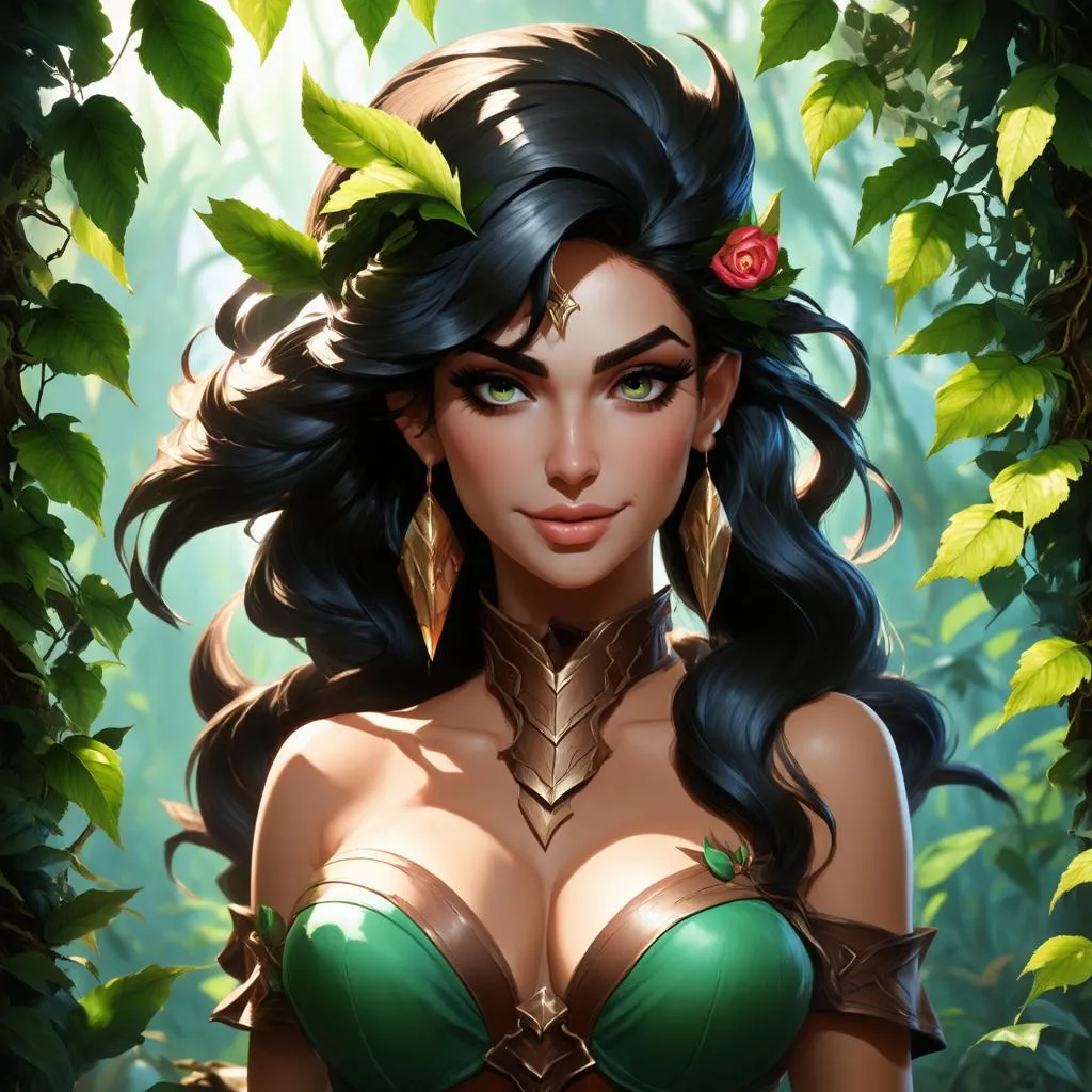 Nidalee trong rừng