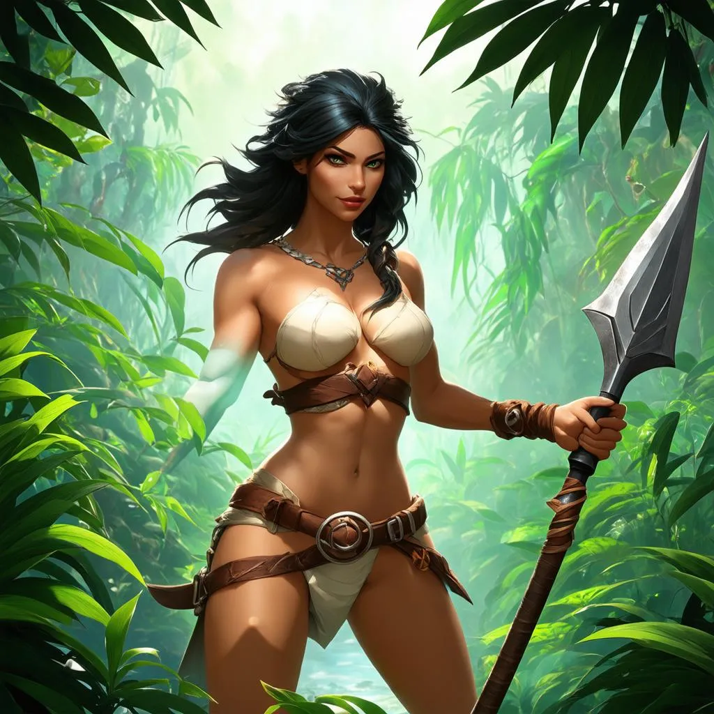 Nidalee Trong Rừng