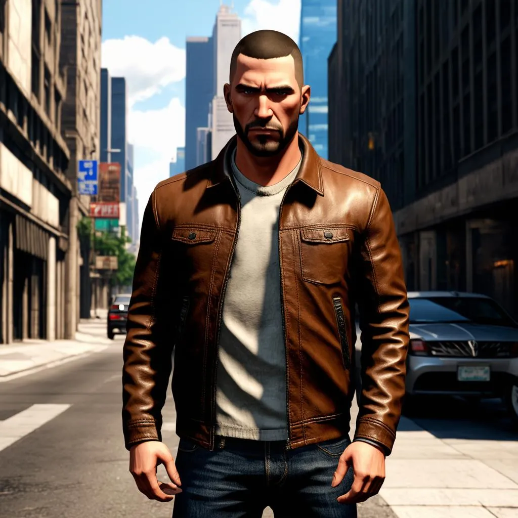 Nhân vật Niko Bellic trong GTA IV