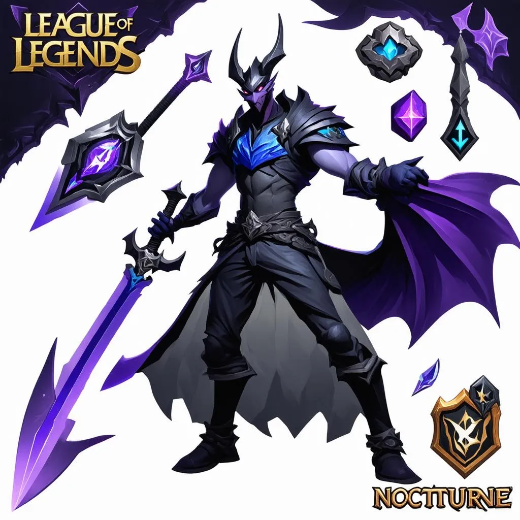 Nocturne Build Trang Bị