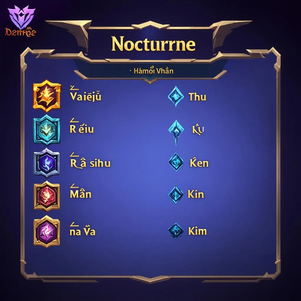 Nocturne Build