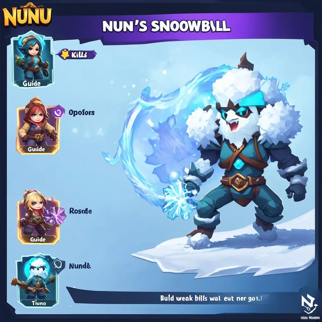 Nunu build snowball