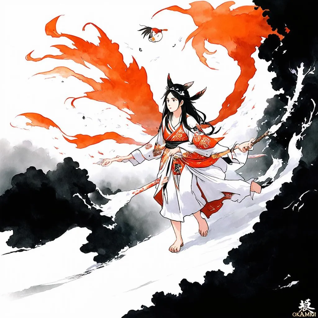 Okami Gameplay