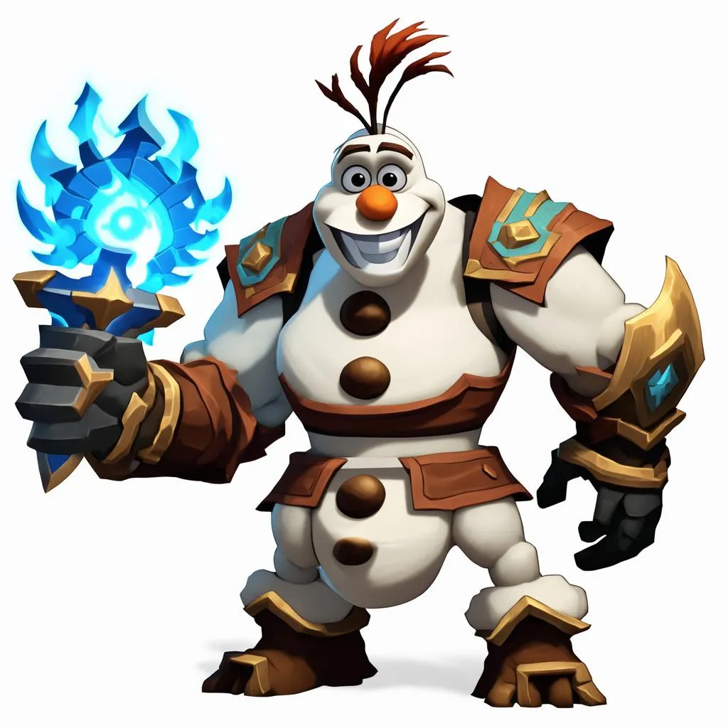 Hướng dẫn build đồ Olaf