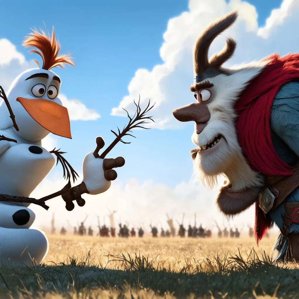 Olaf vs Tryndamere: Cuộc Chiến Kẻ Điên Cuồng