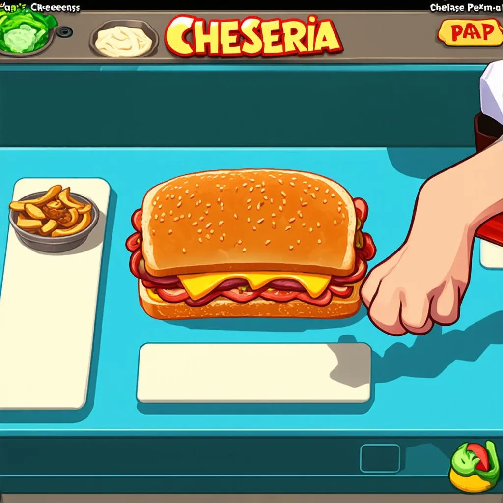 Gameplay Papa's Cheeseria